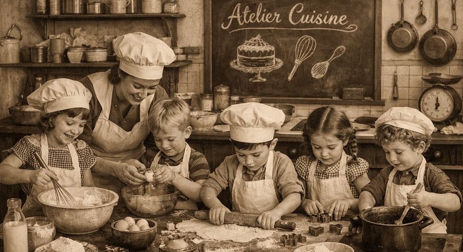 MERCREDI DES ENFANTS - Atelier "Les recettes de Mamie"